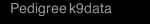 Pedigree k9data